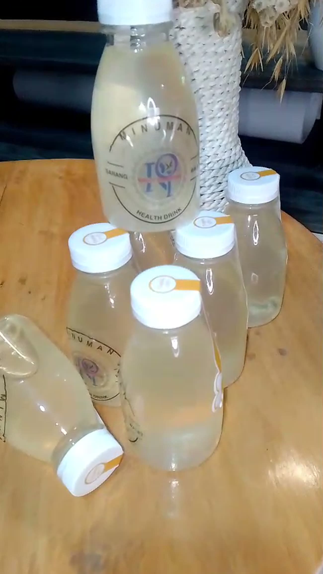 Botol minuman sarang burung walet siap konsumsi produksi Team Rio Walet Sumbawa
